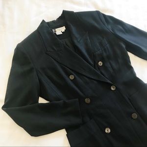 Black vintage suit dress
